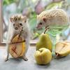 Алмазная вышивка 5D персиковый ежик картина полный круглый стразы рукоделие хобби украшение дома