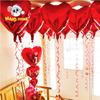 18-дюймовый одноцветный алюминиевый шар в форме сердца фон для предложения руки и сердца украшение для вечеринки декор на день рождения гелиевый шар