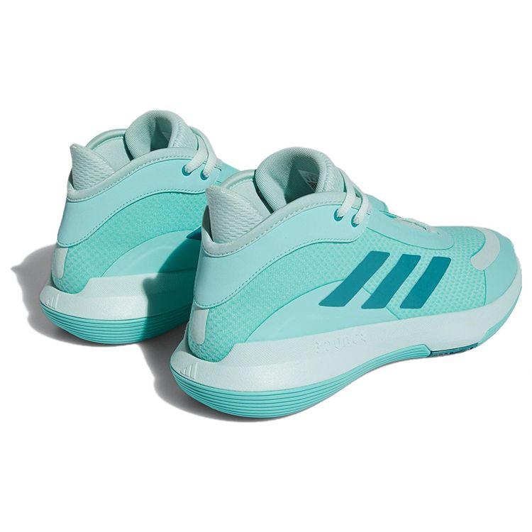 adidas Bounce Legends Круглый носок Шнуровка Нескользящие Износостойкие Низкие Баскетбольные Кроссовки Унисекс Баскетбольные Кроссовки Светло-голубой IE9279
