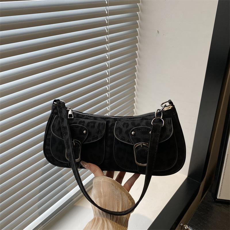 Retro Underarm Bag Women's Autumn and Winter New Trend Women's Bag Niche Fashion Underarm Shoulder Bag