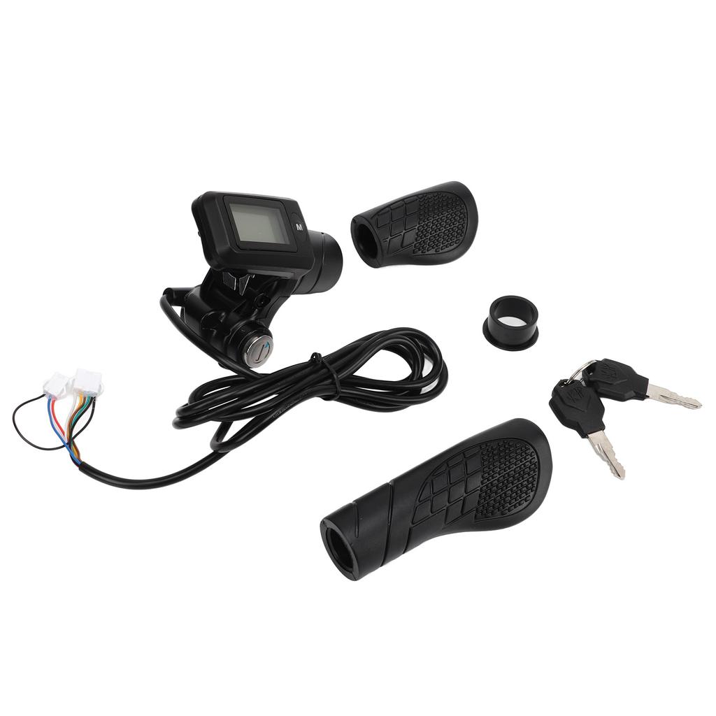 805 ЖК-дисплей Панель управления дроссельной заслонкой Комплект для электрического велосипеда скутера Twist Half Throttle Ручка с ЖК-дисплеем