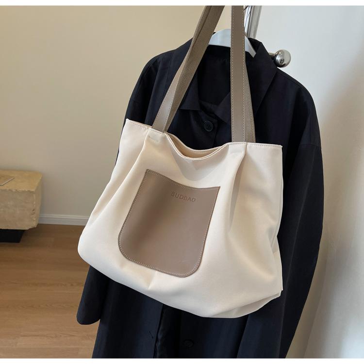 Холщовая большая сумка большой вместимости для поездок на работу, женская сумка