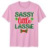 Sassy Little Lassie Unisexs TShirt Irish Pride St Patricks Day
