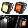 Waterproof Bicycles Headlight Bike Tail Light Lantern Rechargeable Bicycles Front and Rear Light Mini Bike Lamp Light