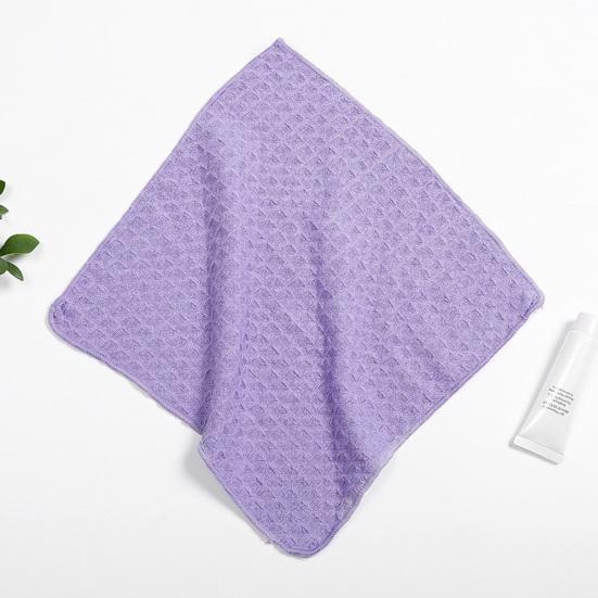 Полотенце 30x30 см, сильное водопоглощение, вафельный дизайн, не линяет, полиэстер-компаньон, подарочное полотенце, товары для дома