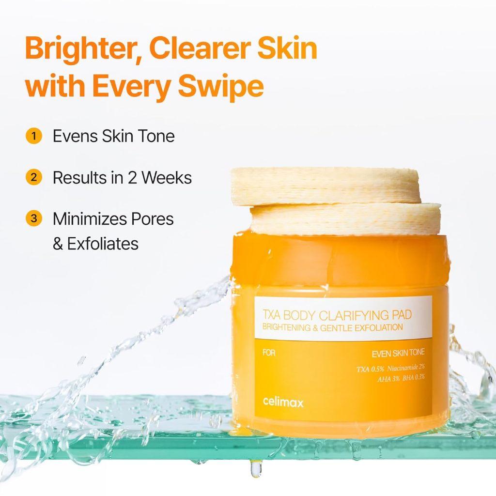 CELIMAX Очищающие диски TXA для тела, 50 шт.