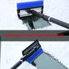 Multifunctional Telescopic Extension for Snow Removal Shovel Car Defrosting Glass Snow Scraper Detachable Snow Brush Deicing
