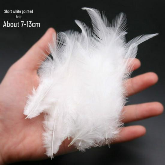 White Feathers for DIY Handmade Clothing & Jewelry Accessories