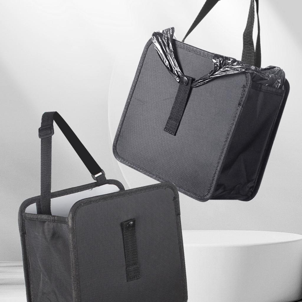 Универсальный автомобильный мусорный бак для подголовника заднего сиденья автомобиля, мусорный бак, автомобильный мусорный бак, водонепроницаемый материал Оксфорд