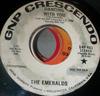 7-дюймовая пластинка EMERALDS - Танцуя с тобой GNP483 GNP Crescendo 1974 США Поп Б/У