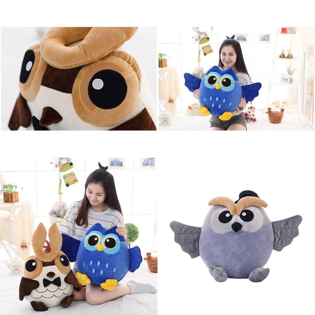 Высококачественная милая плюшевая игрушка-сова для детей, мягкие и приятные на ощупь набивные куклы