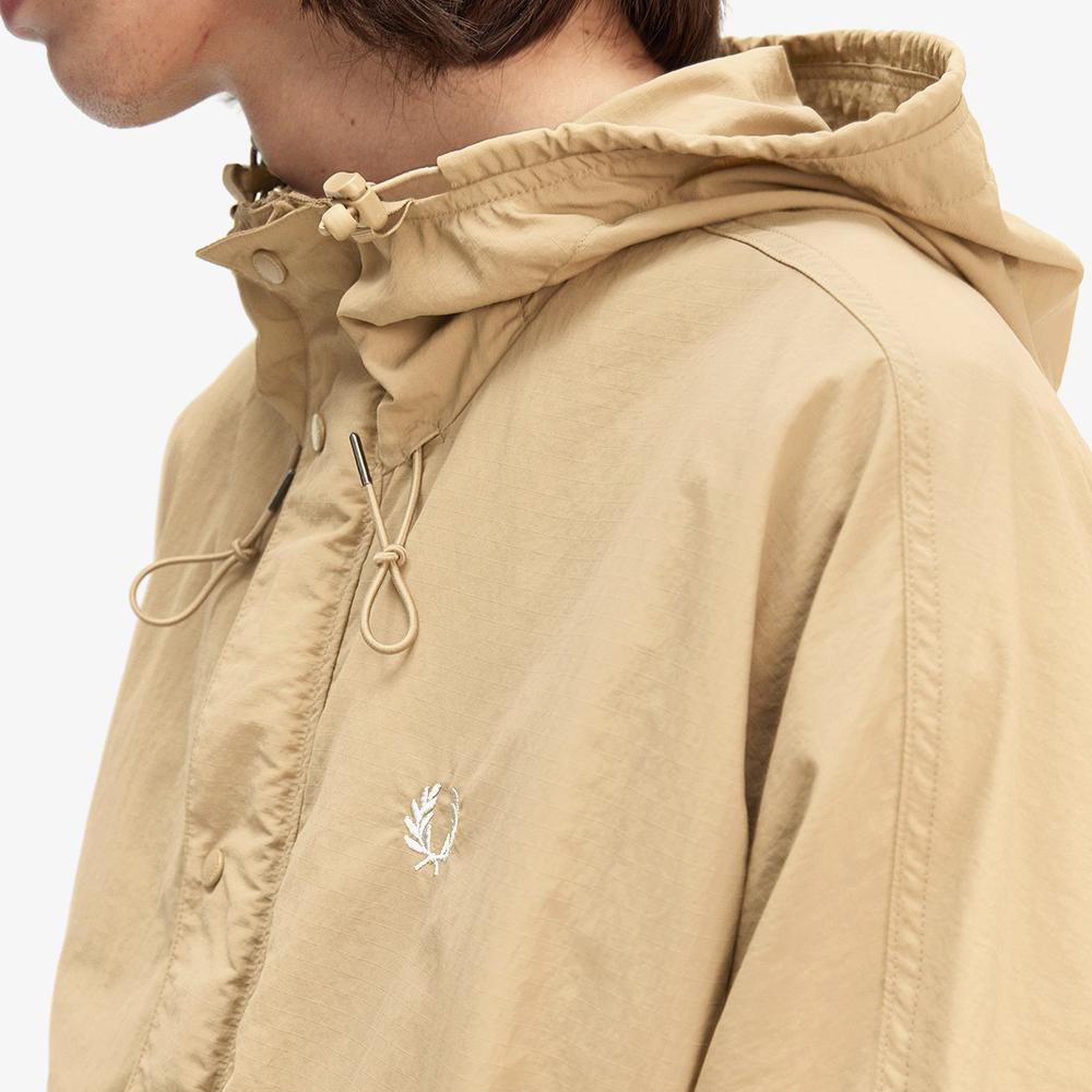 Fred Perry [Sport] Crop Ripstop Parka - Warm Stone Afpm2518572-363