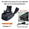 Для Volvo S60 V60 S60 LT5 T6 T8 2010 2011 2012 2013 2024 2015 2016 2017- 2020 2021 2022 2023 2024 2025 4K Wifi Автомобильный видеорегистратор