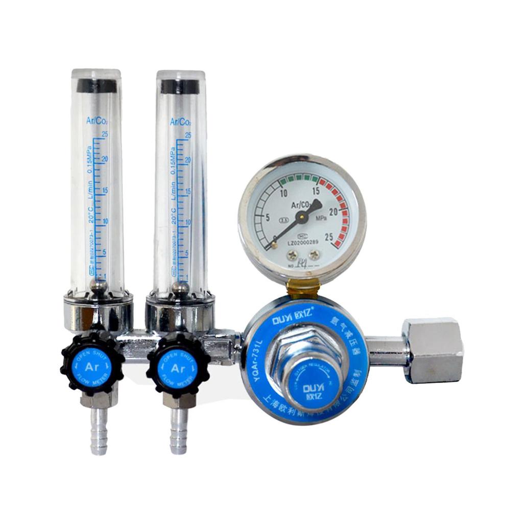 Compact Regulator Flowing Meter For Easy And Precise Argon Gas Control Wide Range Gas Regulator