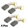 For Electric Motors Carbon Brushes Replacement Part 4pcs Accessories