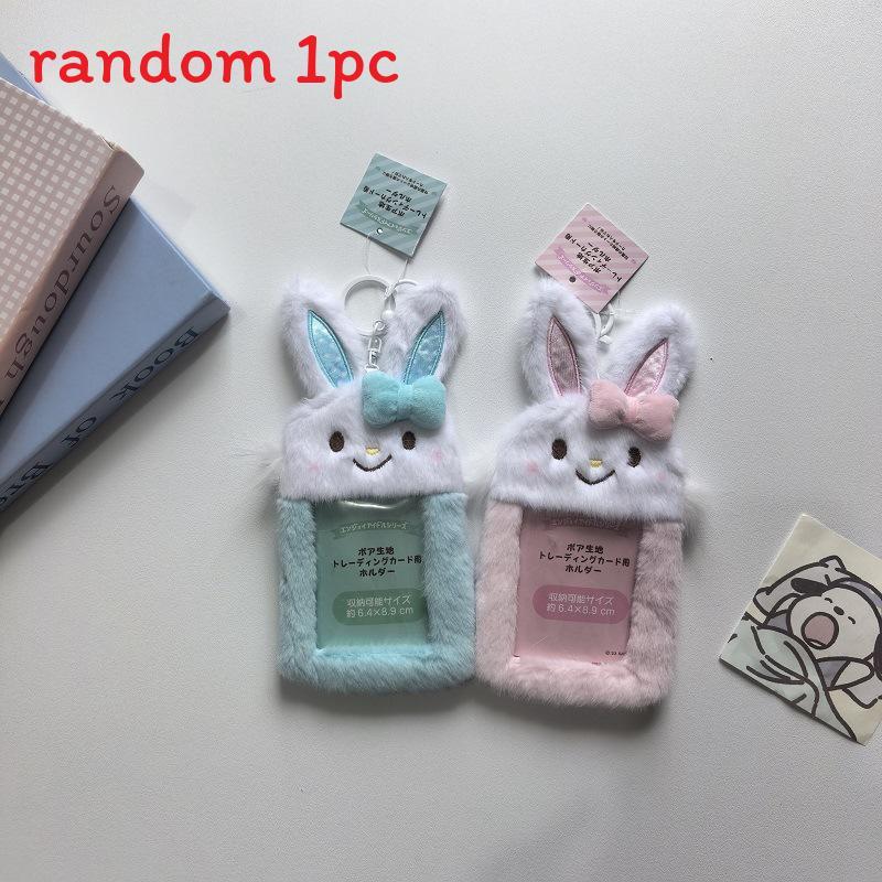 Plush Coin Purse With Card Holder For Students And Girls