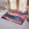 Landscape L Mount Fuji Floor Mat Eco  Flannel Doormat Non Slip Odorless Indoor Floor Rug Soft Short Plush Home Mat