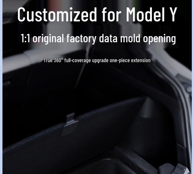 Защита багажника и комплект накладок на пороги для Tesla Model 3/Y