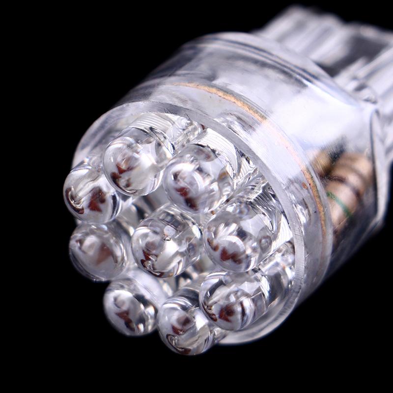 2Pcs/pack DC 12V T20 7443 7440 9LED Car Brake Light Bulb Auto Stop Turn Signal Light Lamp Auto Car Signal Light Lamp LED Bulbs Bulbs 7