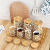 Divided Dried Fruit Plates Sealed Jars Appetizer Serving Tray with Dustproof Lid Food Storage
