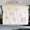 Suction Cup Cartoon Car Curtain Panda Car Blackout Curtain Cute Car Sunshade Curtain  Side Window