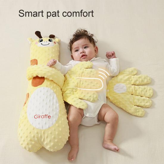 Yousheng Infant Exhaust Pillow with Cartoon Animal Patterns Easy To Clean Safety Materials Sleeping Pillow for Emotional Soothing