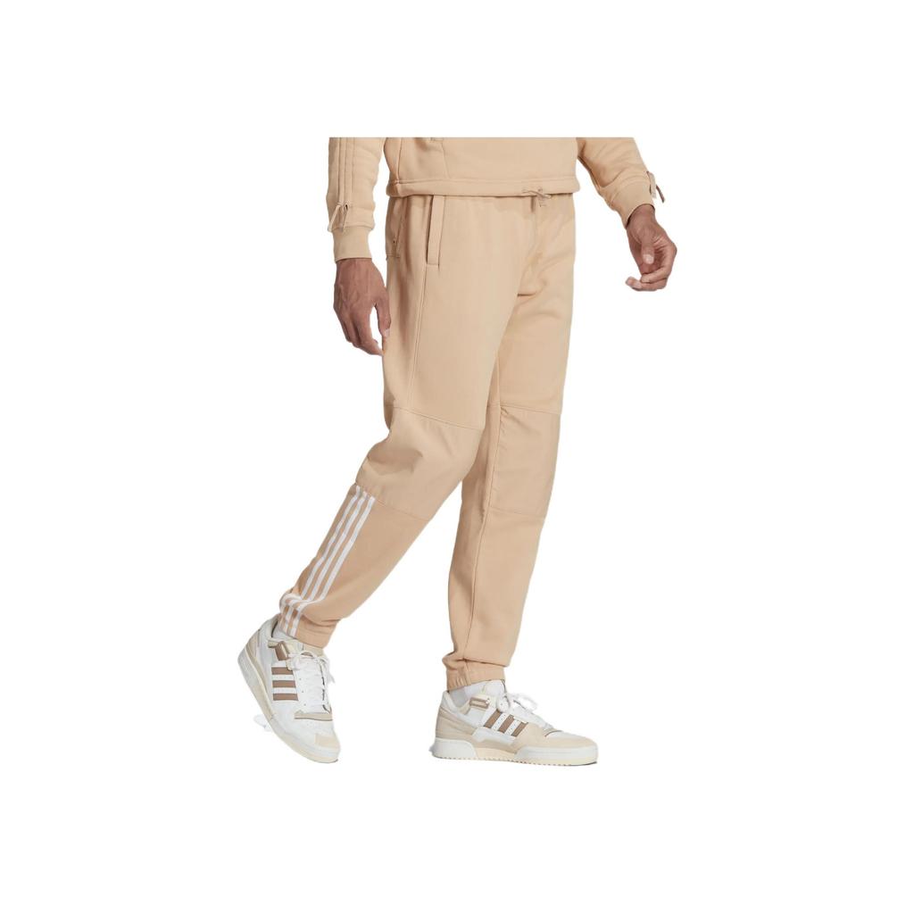 adidas Мужские джоггеры с принтом трилистника Originals, брюки цвета хаки HL9398