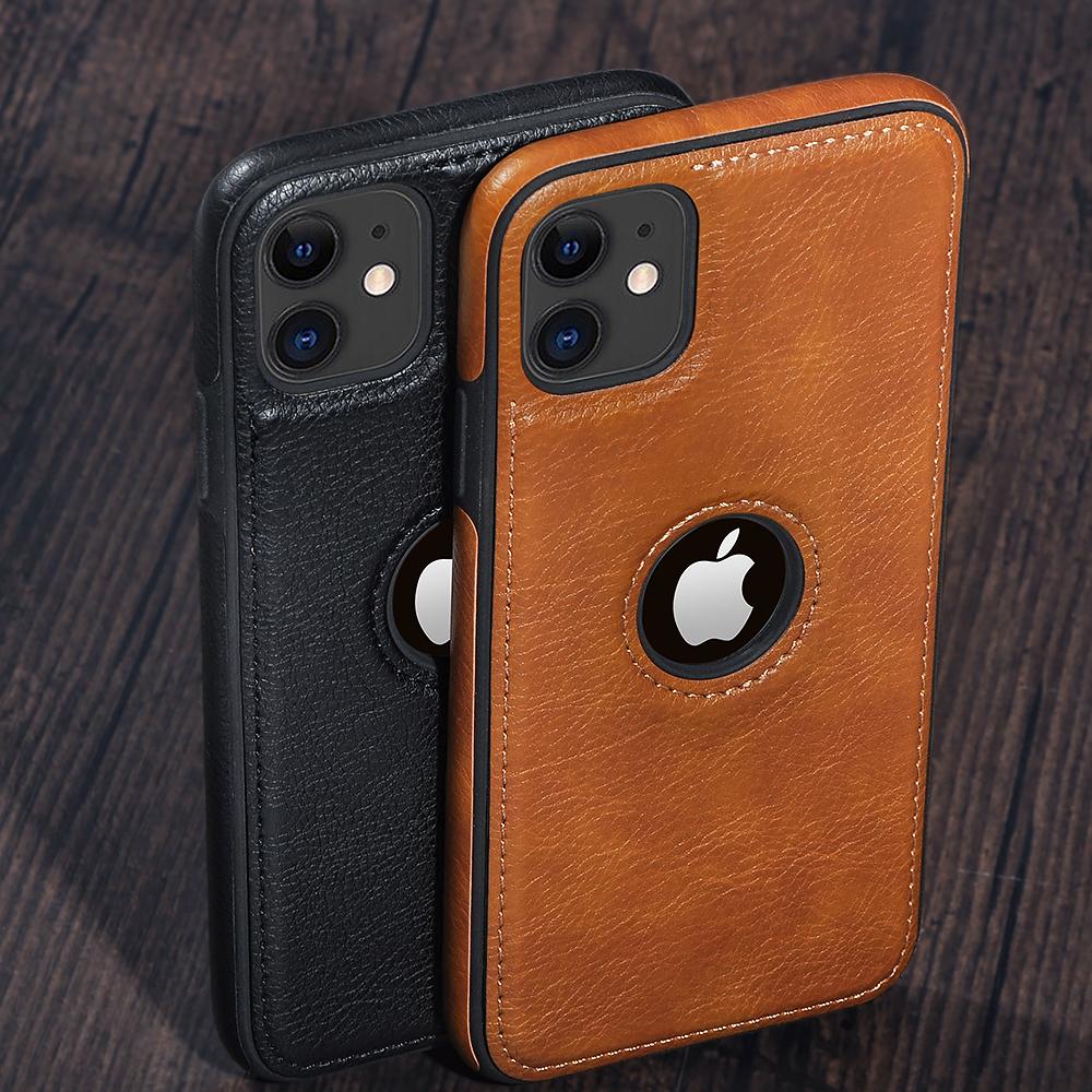 Для Iphone 14 13 12 Pro 11 13 Pro 11pro Max чехол для телефона Роскошный деловой кожаный чехол с вышивкой для Iphone Xs Max Xr X