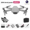 E99 Folding Aerial Photography Long Endurance Quadcopter 30W Single Camera