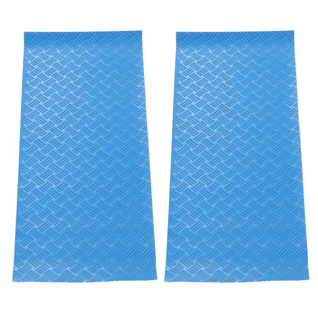 2 шт. Коврик для лестницы бассейна Резиновая защитная напольная накладка для ступени 60x24x0,1 см Набор
