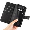 For Nothing Phone (2a) Plus/Phone (2a) Case PU Leather+TPU Phone Shell Calf Texture Wallet Stand Cover