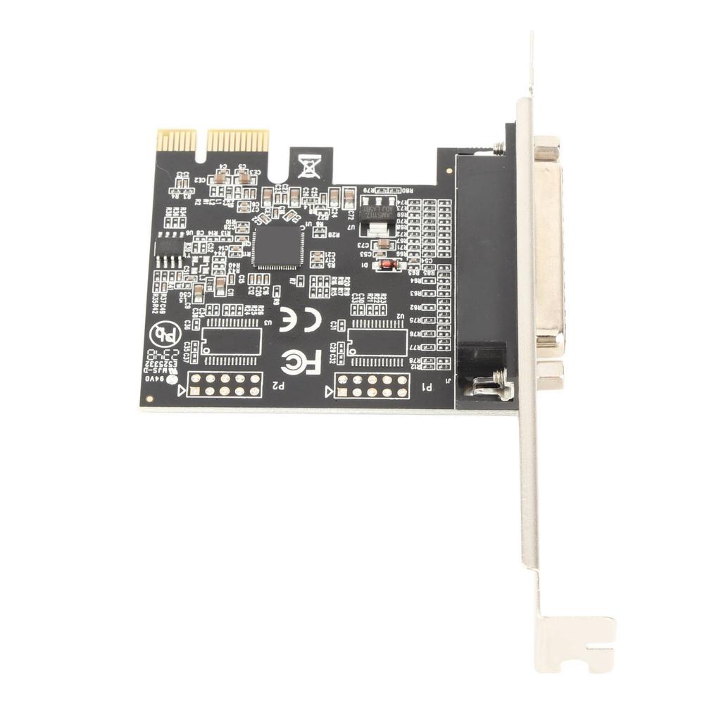 PCIE Expansion Card PCI Express 1X IEEE 1284 DB25 Parallel Port Printer Port Wide Applications Adapter Card