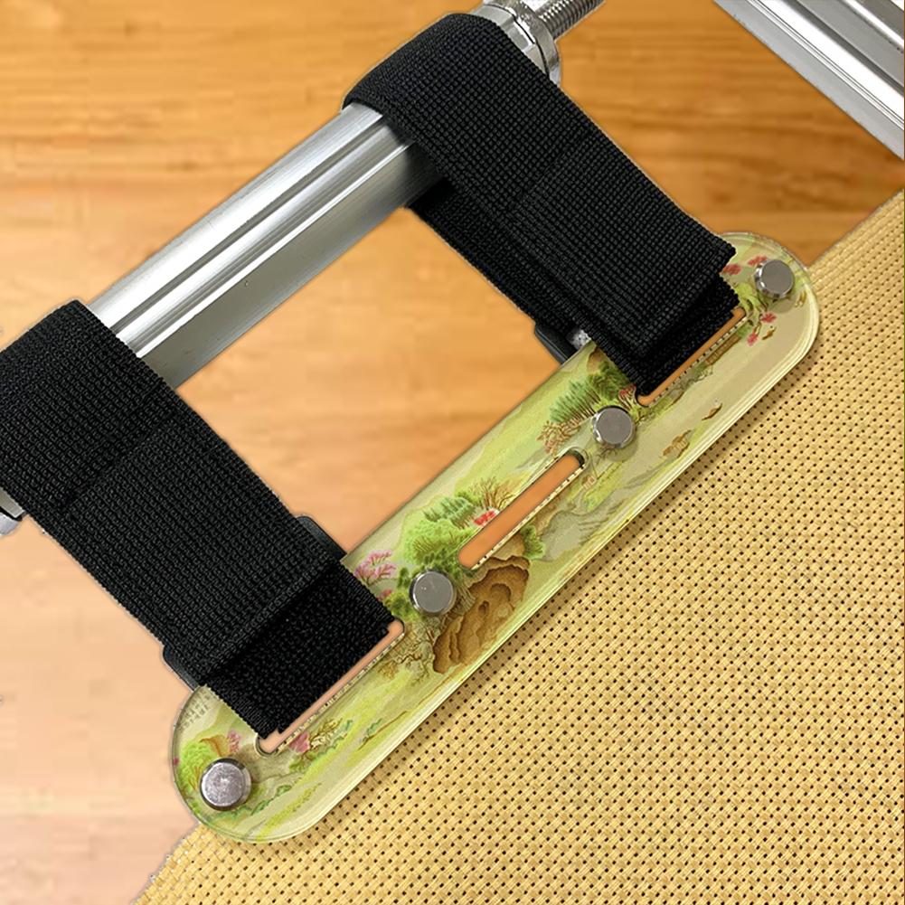 Акриловые боковые зажимы для вышивки крестом для демонстрации вышивки крестом на холсте с инструментом для натяжения бинта, отверткой