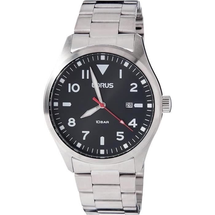 Montre - LORUS - RH923QX9 - Quartz - Acier inoxydable - Étanche 50m