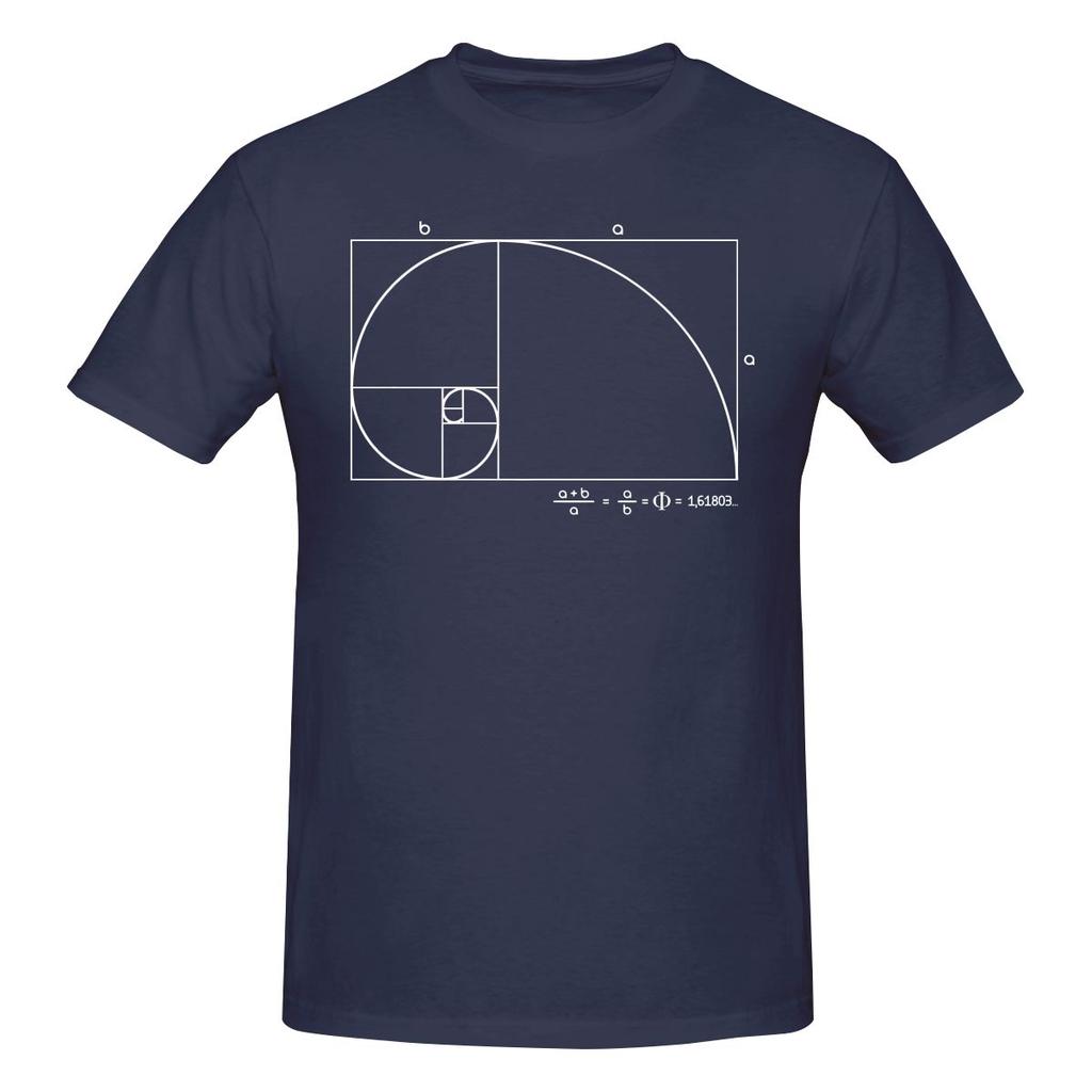 Fibonacci Golden Ratio Not Fading Tshirt Sweetcool Girlish Feeling Basic Versatile Tshirt