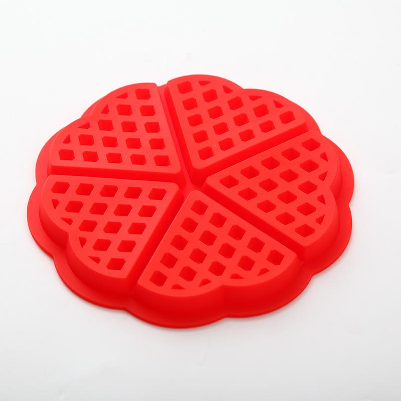 1 шт. креативная антипригарная пищевая силиконовая форма для вафель кухонная форма для выпечки торта инструменты