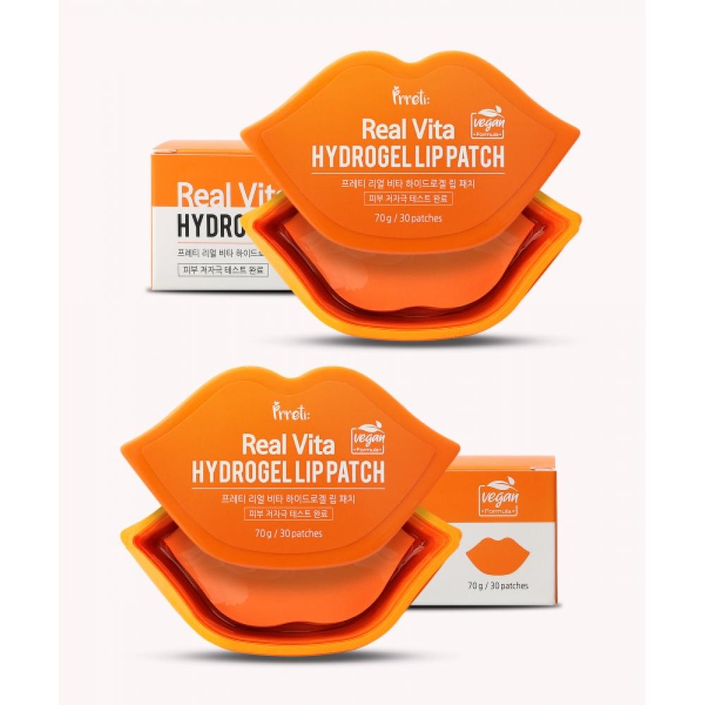 Prreti Real Vita Hydrogel Lip Patch 30ea 2pcs