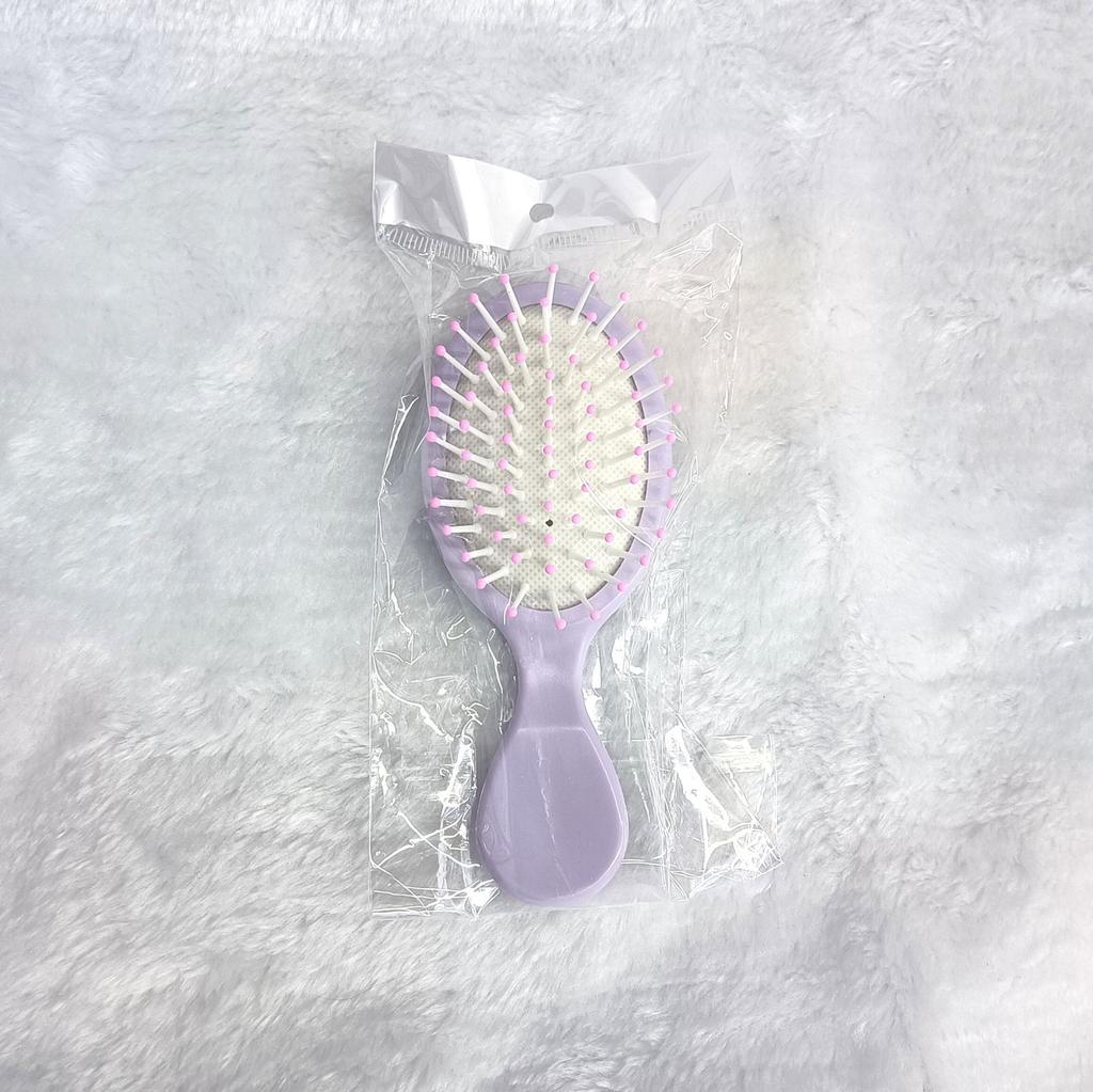 Мини-детская расческа для волос, однотонная массажная расческа для волос для мам и детей, маленькие портативные дорожные щетки для волос, уход за волосами