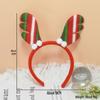 Children's Christmas Headband & Hair Clip Set: Santa, Snowman, Antlers - Festive Holiday Party Accessory