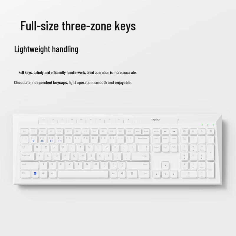 Беспроводной Bluetooth-комплект Rapoo 8200G (клавиатура и мышь), мультирежимный