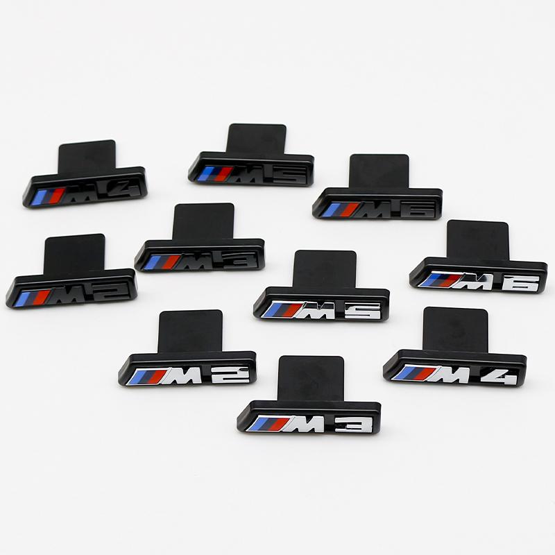 BBKD8 For BMW M2 M3 3D ABS Front Grille Emblem M4 M5 G31 G32 G38 Mini Car Body Refit M6 E92 E93 F36 F30 Accessories G05 G11 G01 G02