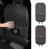 PU Leather Car Anti-Kick Mats Scratch Wear Resistant For Volvo Xc60 Xc90 V40 V60 S60 V50 V90 S80 C40 XC40 V70 XC70 C30 C70 T5 T6