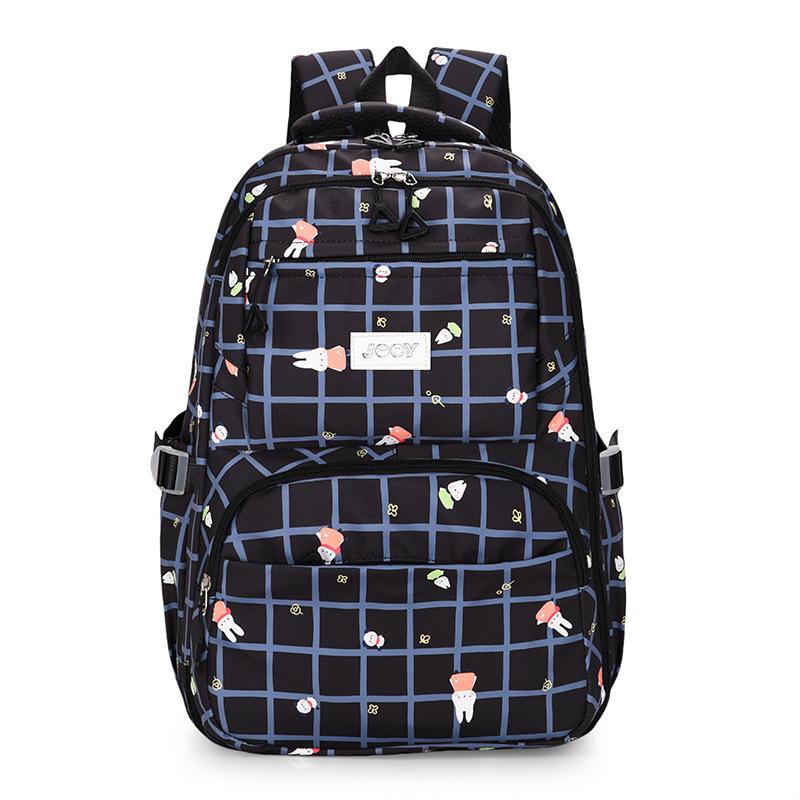 Women's Lightweight Backpack Girls Large Capacity Travel Backpack Printed Student School Bag