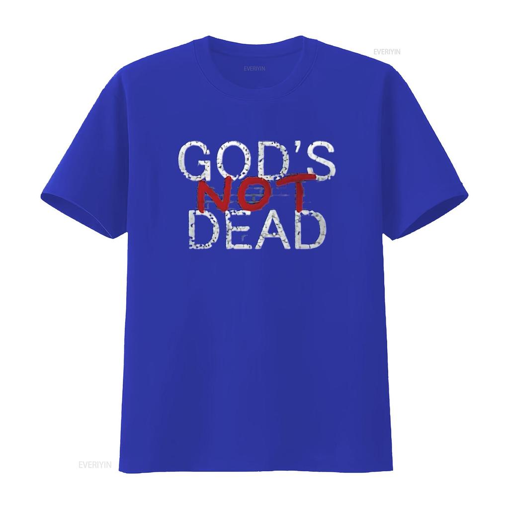 Mens God S Not Dead T Shirt Black 2X Large vintage Washed Top For Everyday Wear Versatile Comfortable homme graphic Stylish