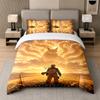 3Pcs Bed Set,Naruto 1 Duvet Cover and 2 Pillowcases, Printed Bedding Decor For Guest Room