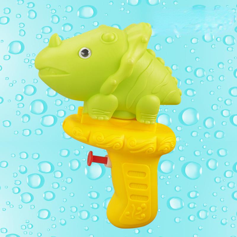 1Pc Cartoon Children's Water Gun Toys Dinosaur Plastic Water Gun Fighting Water Fight Summer Water Fighting Toys Small Water Gun