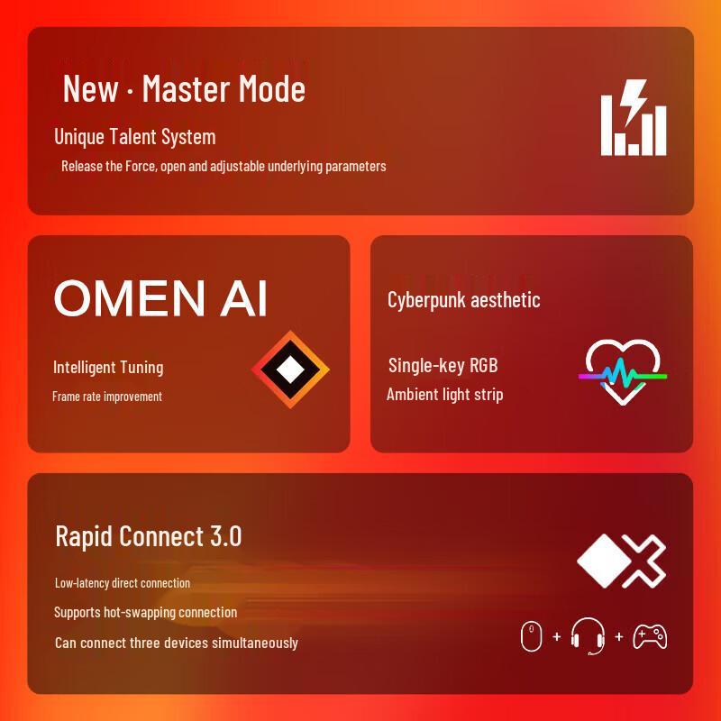 HP Игровой и творческий ноутбук Omen MAX 16 дюймов с ИИ (Китайская версия)