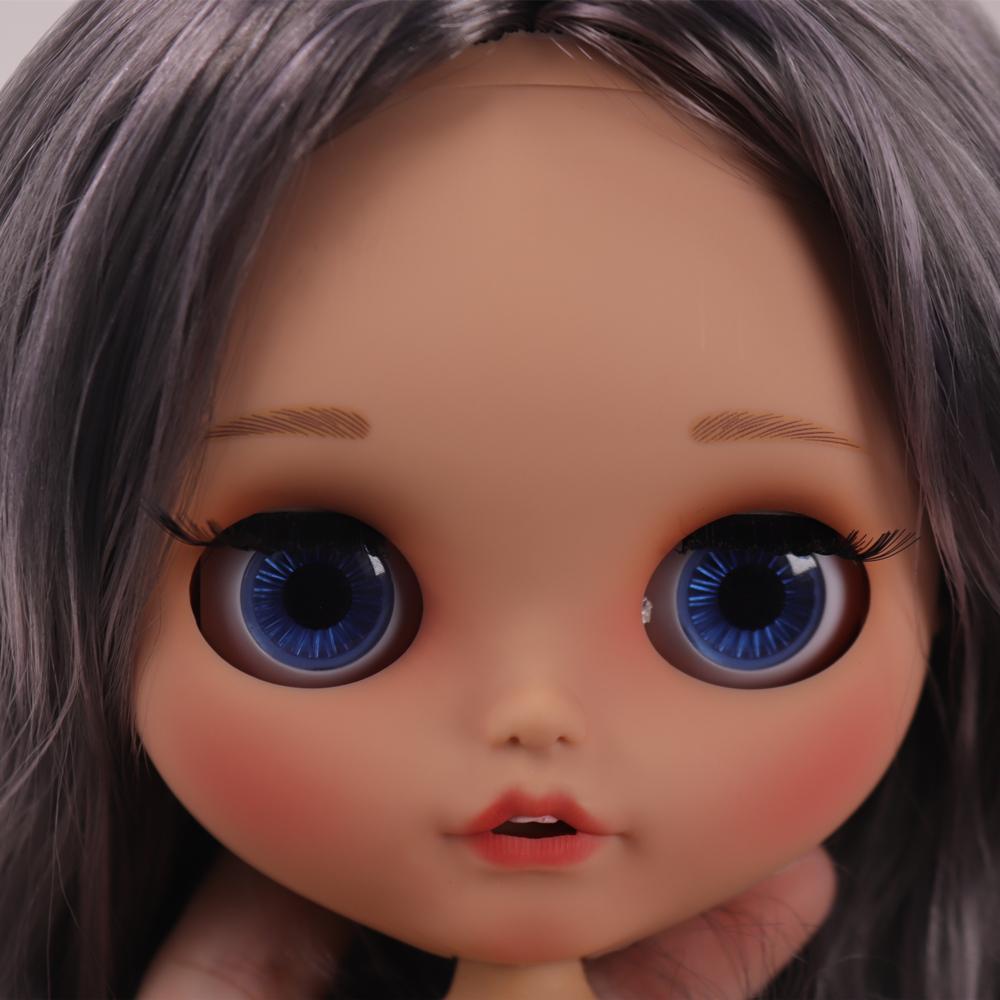 ICY DBS Кукла Блайз Надутые губы Загорелая кожа Матовое лицо Шарнирное тело 1/6 BJD ООАК Ob24 Аниме девочка