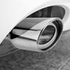 Universal Car Exhaust Muffler Tip Round Stainless Steel Car Tail Rear Chrome Round Exhaust Pipe Tail Muffler Tip Pipe