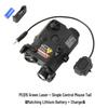 PEQ-15 Nylon Tactical Laser Box with Infrared & Strobe Flashlight for M4A1 Side Mount
